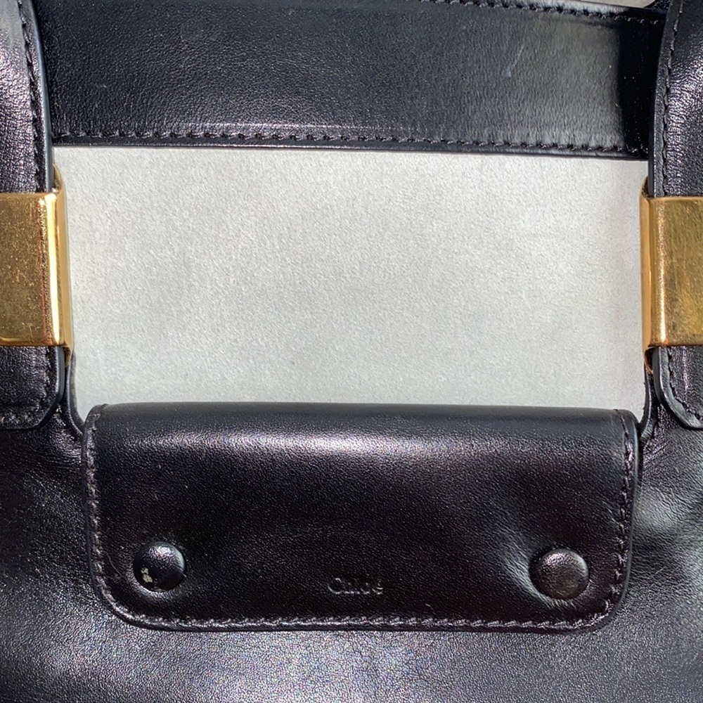 Elegant Black and Mint Women's Handbag - Picture 6 of 14